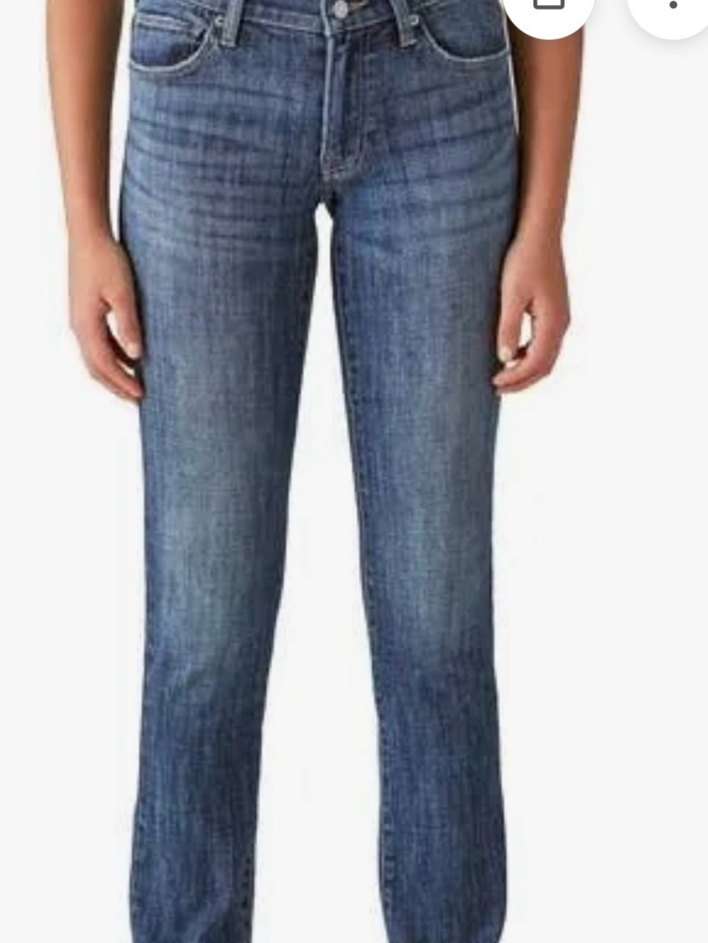 Lucky Brand Woman’s Faded Light Blue Slim Jeans
